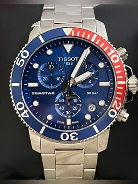 T120.417.11.041.03 - Tissot Men’s Seastar 1000 Quartz Chronograph Watch